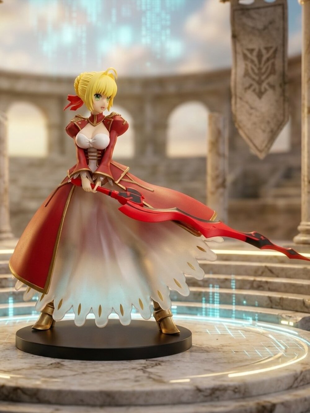 Fate Extra Last Encore Saber Nero Claudius Figure (Open Box)